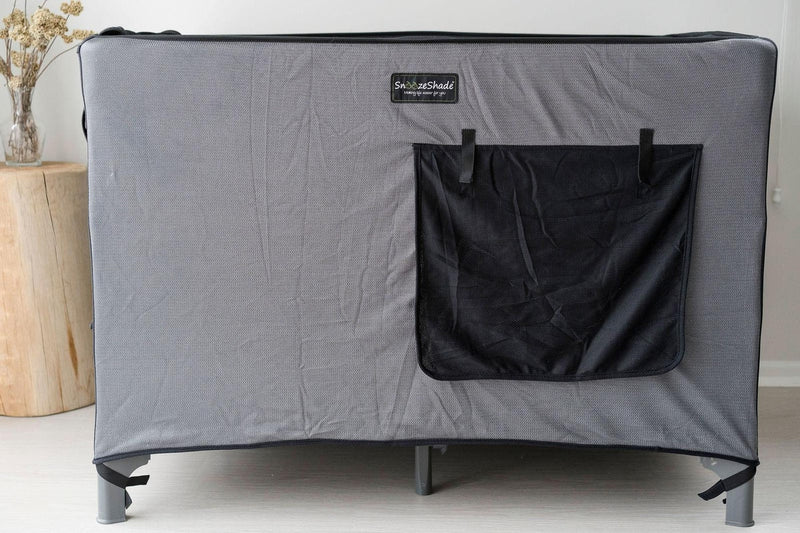 SnoozeShade: Travel Cot Blackout Cover