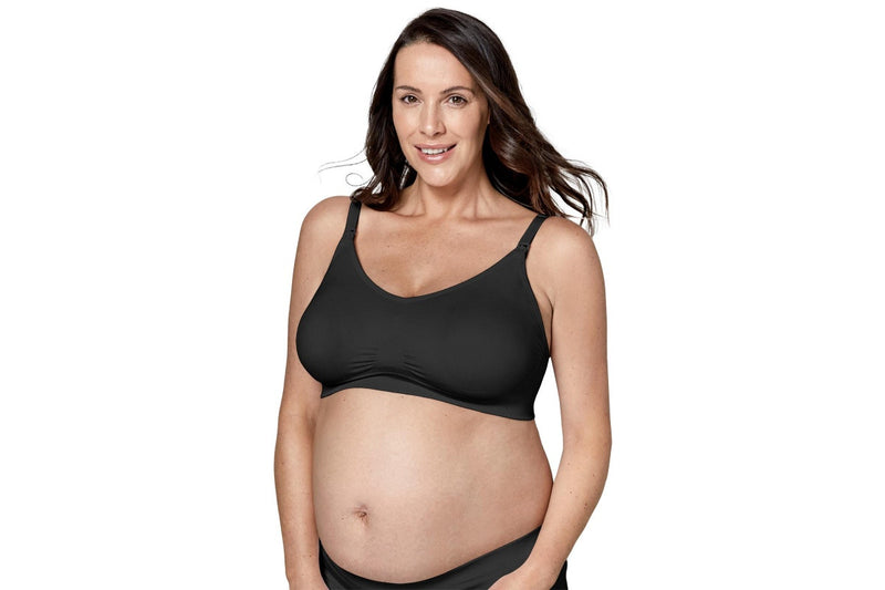 Medela: Keep Cool Ultra Maternity/Nursing Bra - Black (Large)