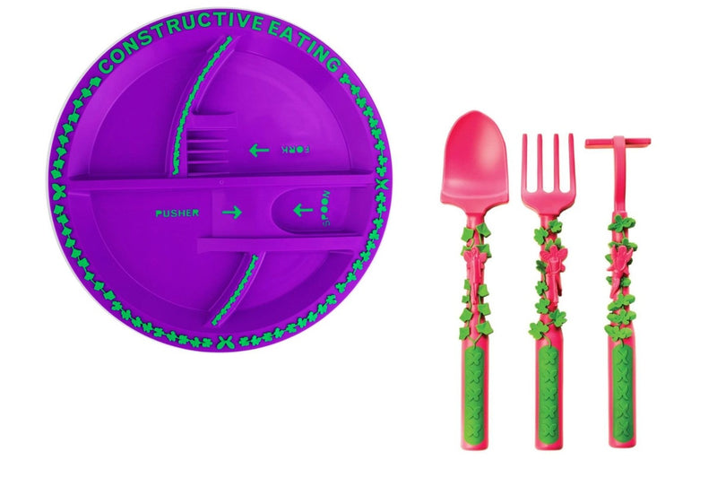 Constructive Eating: Garden Fairy Bundle Dinner Set