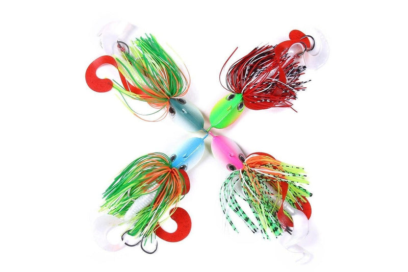 Long s Tassel Beard Sea Fishing Lead Bait Jig 20g 2