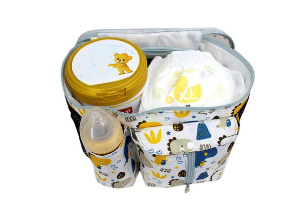 Mummy Bag Baby Stroller Bag White