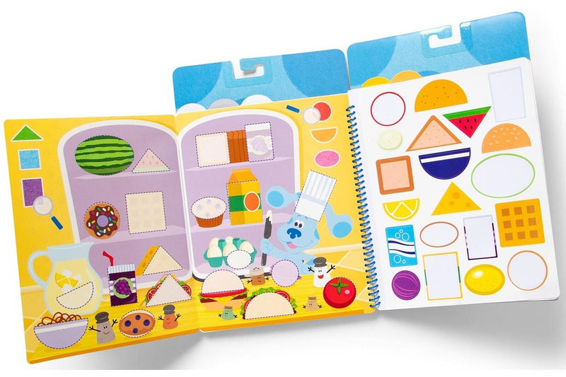 Melissa & Doug: Blue's Clues & You! Restickable Stickers - Shapes/Colours