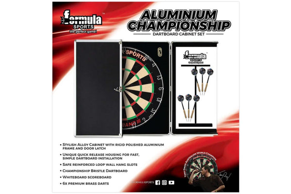 Formula Sports Aluminium Championship Cabinet Set