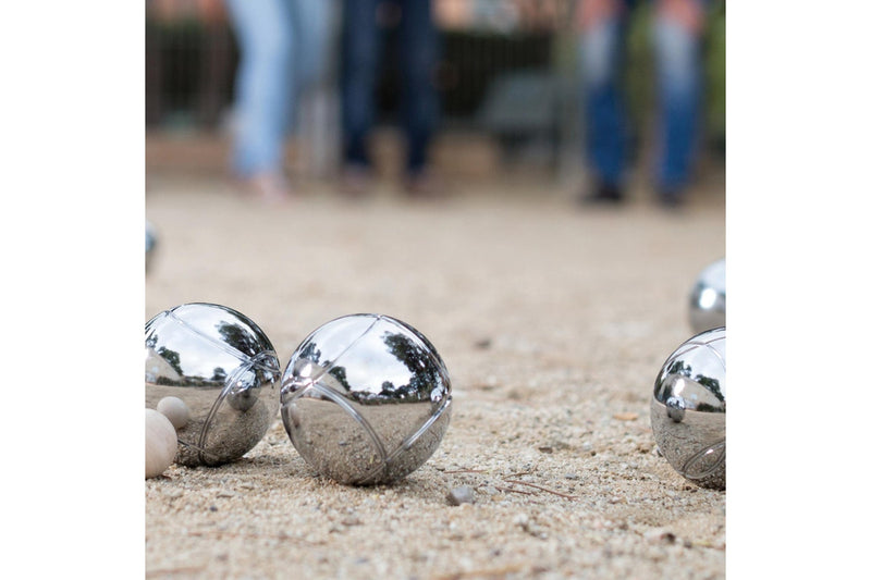 Deluxe Boules Bocce 8 Alloy Ball Set