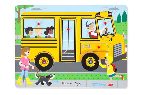 Melissa & Doug: The Wheels on the Bus - Sound Puzzle