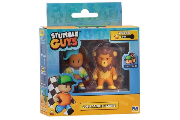 Stumble Guys: Action Figure 2-Pack - (Assorted Designs)