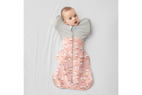 Love to Dream: Swaddle Up Cool 2.5 TOG - Silly Goose Pink (Small)