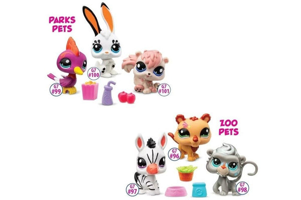 Littlest Pet Shop: Pet Trios - Park Pets