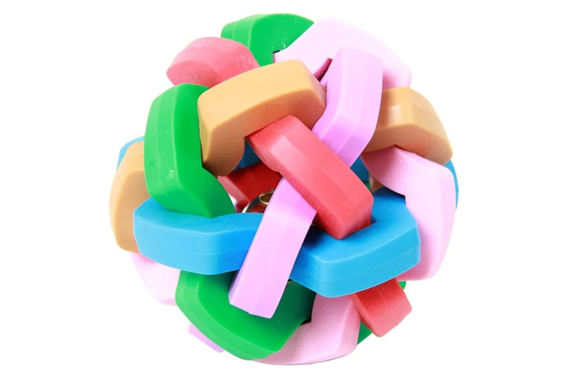 Vibrant Squeaky Dog Toy For Clean Teeth And Molar Chewing