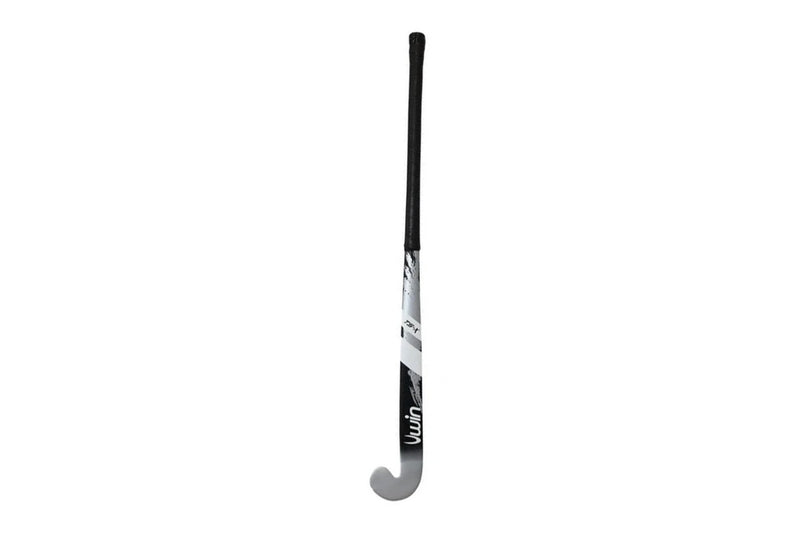 Uwin TS-X Hockey Stick (Metallic Silver/Black) (28in)