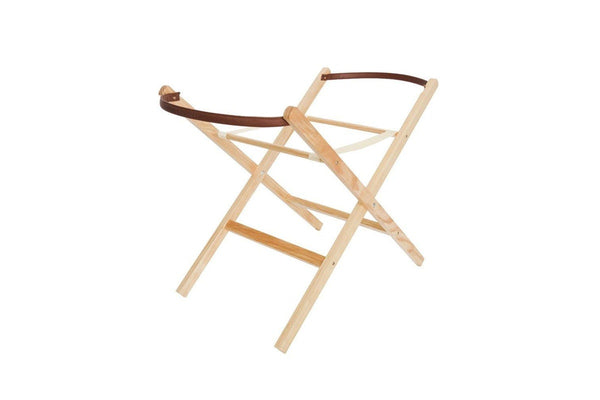 Nestling: Moses Basket Folding Stand - Natural