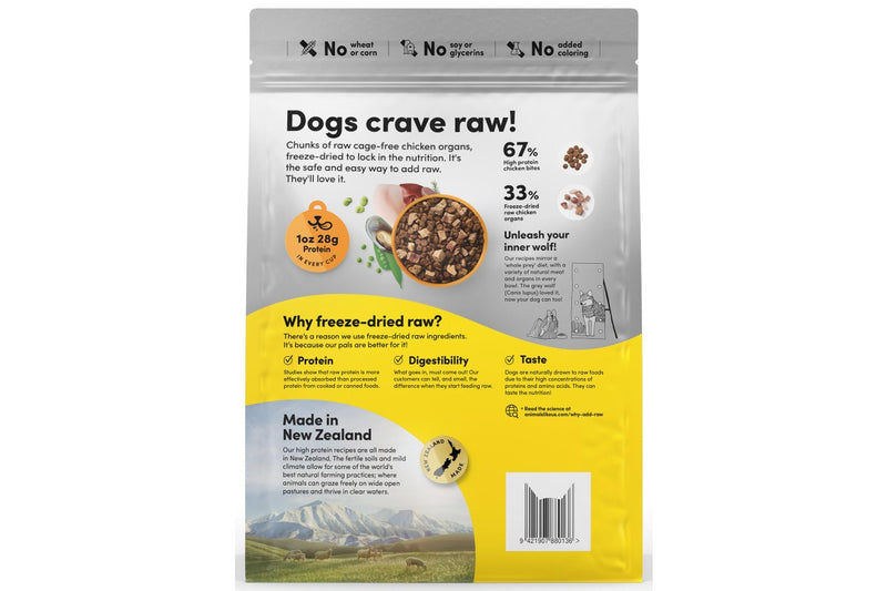 Animals Like Us: RawMix33 with Cage-Free Chicken Dog Food (2kg)