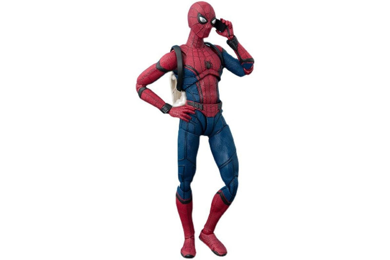 Spider-Man Homecoming Backpack Action Figure Spiderman Peter Parker Model 15cm