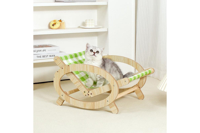 Zoomies Cat Hammock - Green