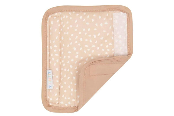 All4Ella: Harness Covers & Pram Pegs - Beige Dots