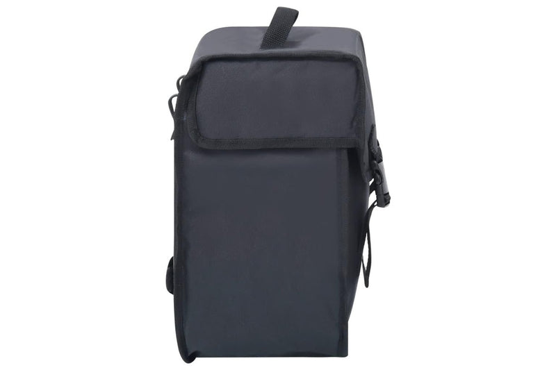 Single Bicycle Bag For Pannier Rack Waterproof 21 L Black - One Size