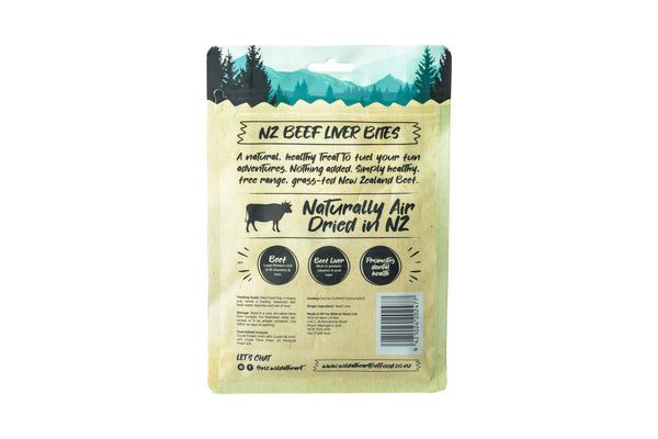 Wild at Heart: Air Dried Beef Liver - Dog Treat (80g)