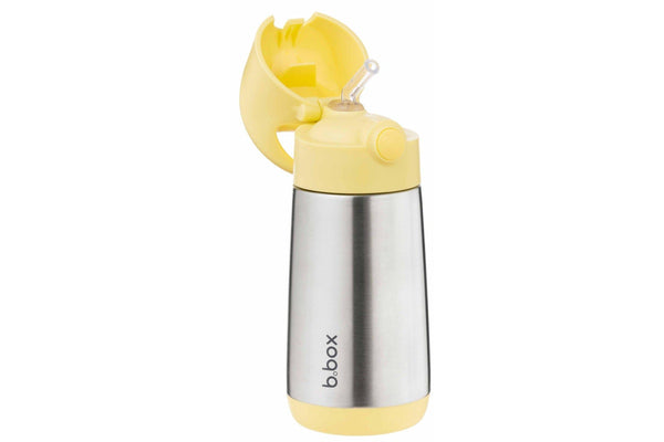 b.box: Insulated Drink Bottle - Lemon Twist (350ml)