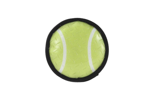 Paws & Claws 15cm Super Sports TPR Covered Oxford Tennis Ball Pet Toy w Squeaker