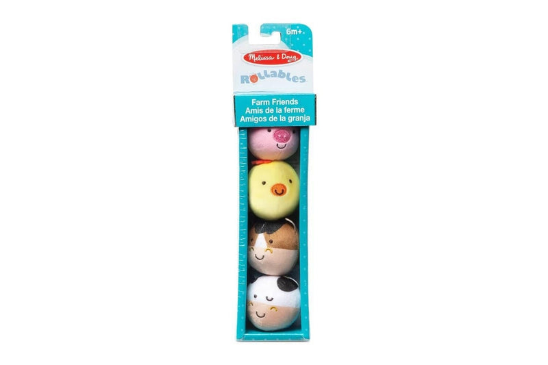 Melissa & Doug: Rollables - Farm Friends (4-Pack)