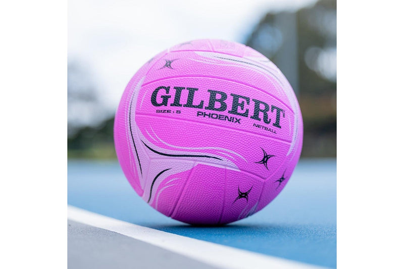 Gilbert Phoenix Netball - Pink - Size 5 (2024)