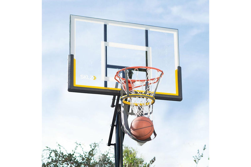 SKLZ Kick Out 360 Basketball Ring Hoop Ball Returner Rebounder Return System GRY