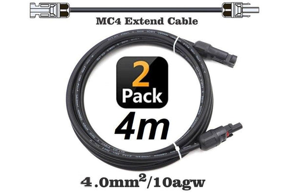 MC4 Connector Extension Cable 4mx2