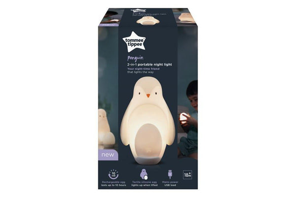 Tommee Tippee: Penguin 2-in-1 Portable Night Light