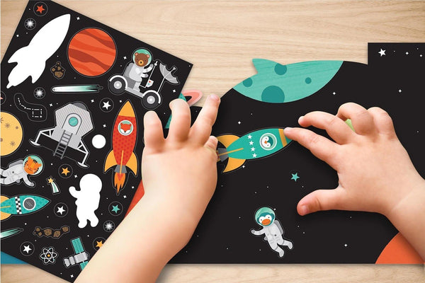 Petit Collage: Sticker Activity Set - Space Discovery