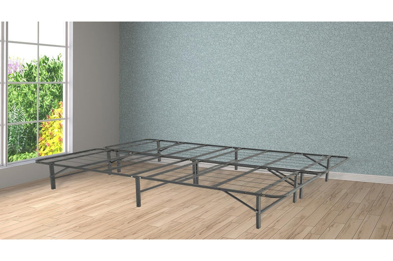 Foldable Metal Bed Frame - Queen