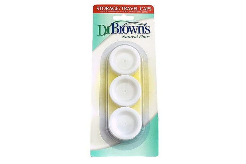 Dr Brown's: Travel Storage Cap - Narrow Neck Bottle - 3 Pack