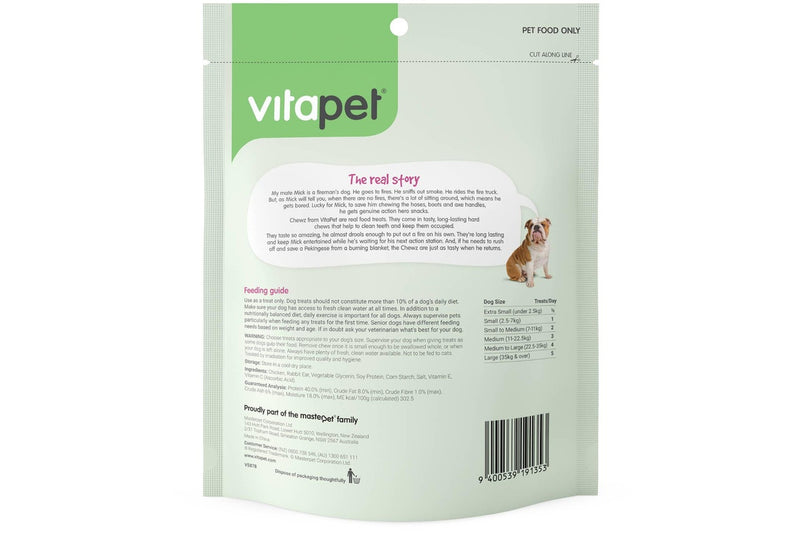 VitaPet: Chewz Rabbit Ears with Chicken 220g