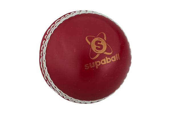 Readers Supaball Cricket Ball (Red/Yellow) (One Size)