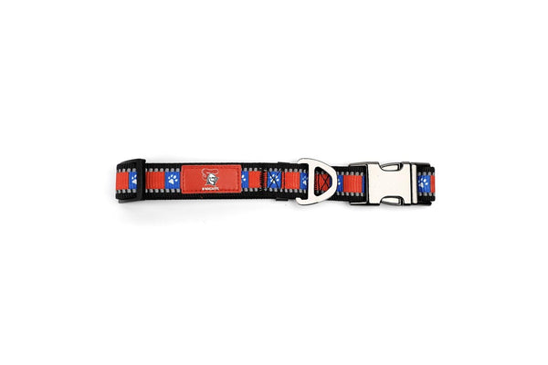 NRL Newcastle Knights Merch Pet Dog Reflective Adjustable Collar Nylon 38cm-58cm