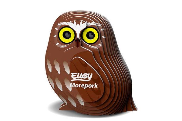 Eugy: Morepork - 3D Cardboard Model