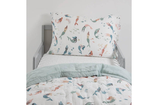 Little Unicorn: Toddler Bedding Set - Mermaid Party