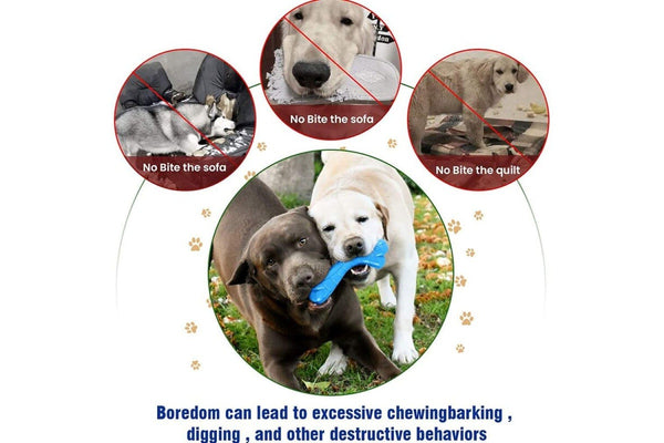 Eco-friendly Durable Bite-resistant Chew Bone Toys For Small Medium Large Dogs