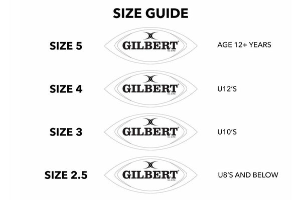 Gilbert: Pathways Junior Rugby Ball - Size 2.5