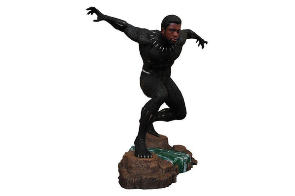 Marvel Movie Gallery Black Panther Unmasked PVC Diorama