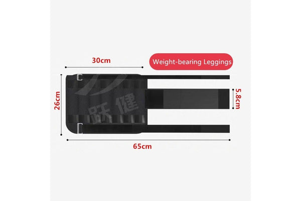 1 Pair Adjustable Ankle Weights Brace Strap With Weight Block