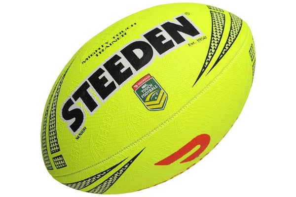 Steeden NRL Mighty Touch Trainer Ball - Yellow - Junior