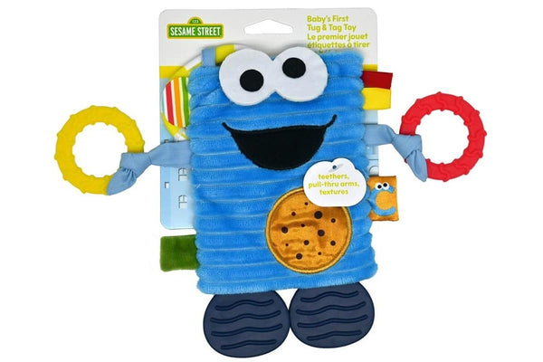 Sesame Street: Cookie Monster Tug & Tag Activity Toy