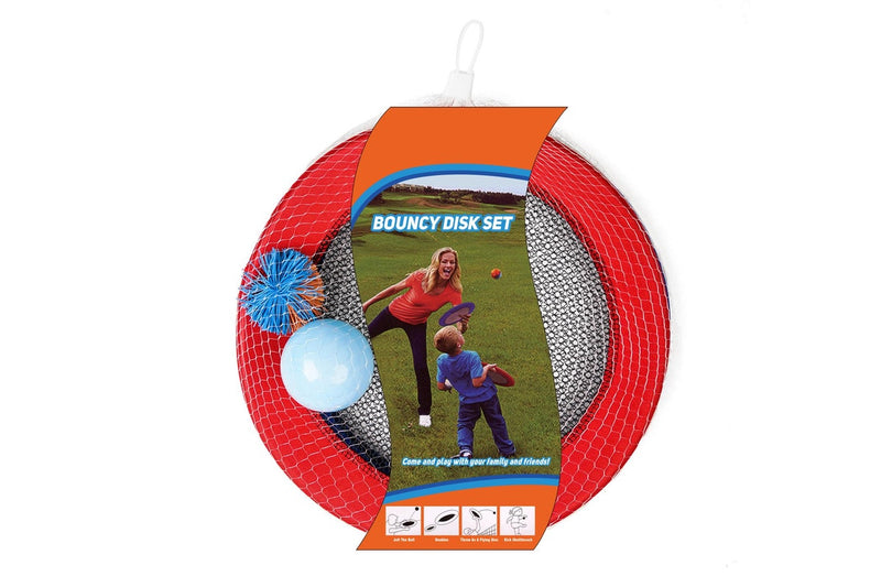 Bouncy Disk Set with Toss Bouncy Balls (Jumping Ball)