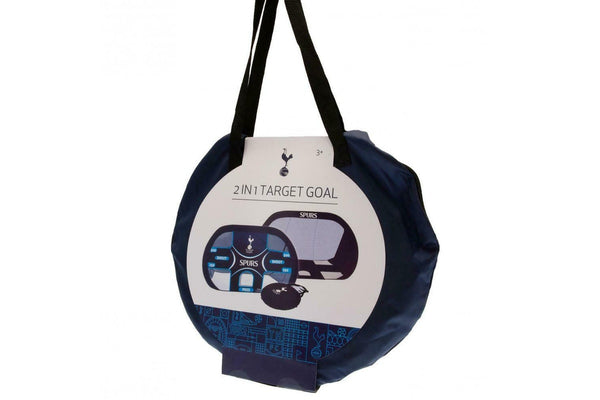 Tottenham Hotspur FC Target Pop Up Football Goal (Blue) (One Size)