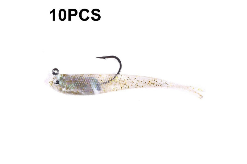 10 Piece 7cm 5g Fork Tail Luya Bait For Sea Fishing