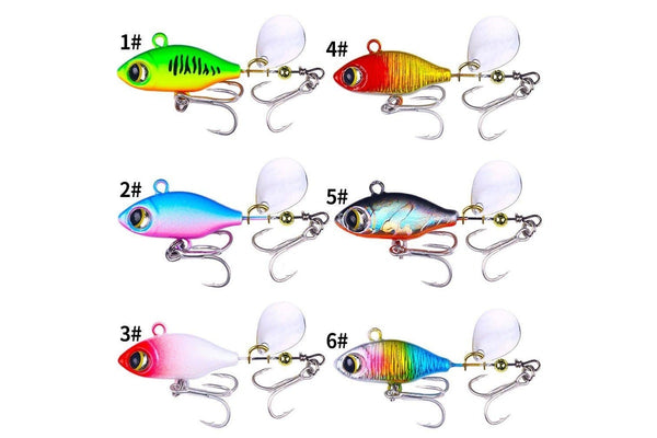 5.8cm 14g Submerged Vib Sequin Lures For Hengjia Fishing