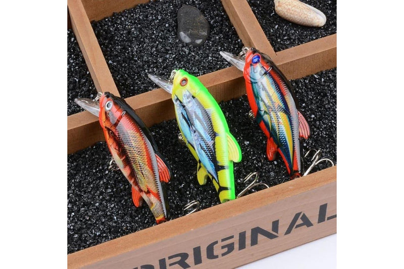 8cm/10.9g Painted Floating Bionic Lure With Rattle