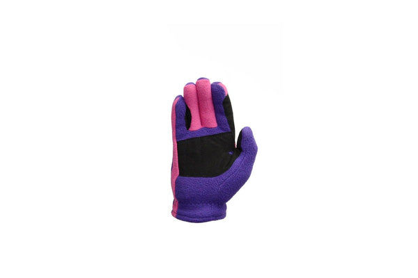 Hy5 Childrens/Kids Fleece Riding Gloves (Purple/Pink) (L)