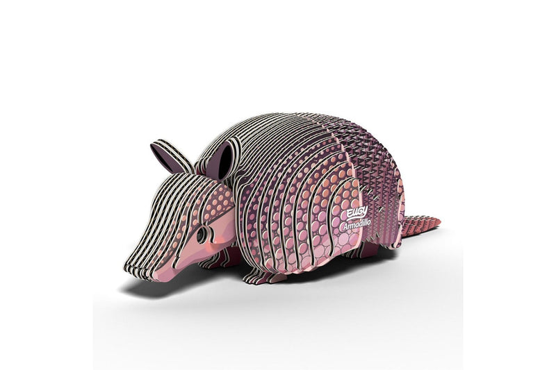 Eugy: Armadillo - 3D Cardboard Model