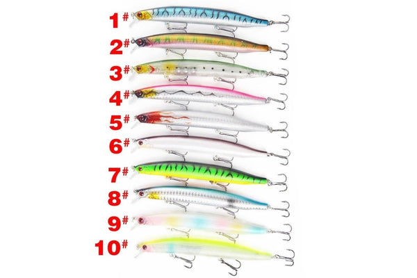 19.1g/13.5cm Long Sinking Minnow Bait Xy 256